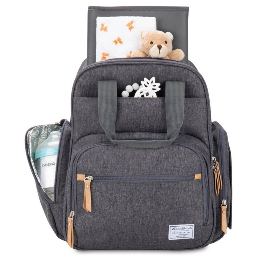 Gray Diaper Backpack - image 3